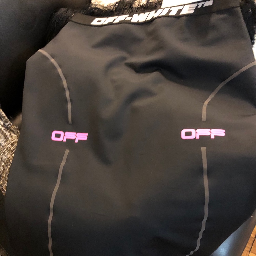 Off White midi body con skirt brand new